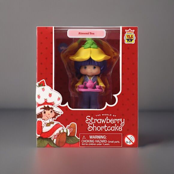 🔥The World Of Strawberry Shortcake Almond Tea Mini Figure CheeBee TLS BNWT💥 - Picture 1 of 4